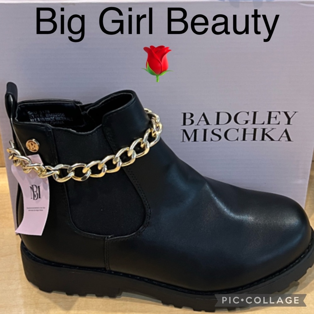 She’ll feel special in her rich Badgley Mischka boots 🥰